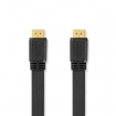 CVGL34100BK100 High Speed ​​HDMI™-Kabel met Ethernet | HDMI™ Connector | HDMI™ Connector | 4K@30Hz | 10.2 Gbps | 10.0 m | Plat | PVC | Zwart | Label