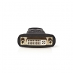 CVGP34910BK HDMI™-Adapter | HDMI™ Connector | DVI-D 24+1-Pins Female | Verguld | Recht | ABS | Zwart | 1 Stuks | Polybag