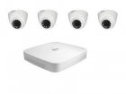 SD10325914 Dahua Benificio Full HD Bewakingsset incl. 1TB HDD + 4 dome camera's 2MP