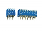 DS-10P PIANO DIP SCHAKELAAR MET 10 STANDEN