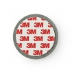 DTCTBR10 Montageset | Diameter: 70 mm | Magnetisch | Zelfklevende tape | Zilver