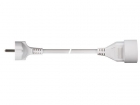 EC05 VERLENGKABEL - 5 m - WIT - 3G1.5 - PENAARDE
