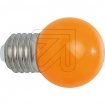 EC540220 LED-lamp kogel oranje 1W / E27