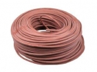 EK101100700 4 x 1 mm² Hittebestendige siliconenkabel 180 graden rood