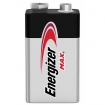 EN-MAX9V1 Alkaline-Batterij 9V | 6LR61 | 1-Blister | Zilver / Zwart