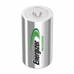 ENRD2500P2 Oplaadbare NiMH-Batterij D | 1.2 V DC | 2500 mAh | Voorgeladen | 2-Blister | HR20 | Zilver