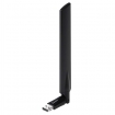 EW-7811UAC Draadloze USB-Adapter AC600 2.4/5 GHz (Dual Band) Zwart