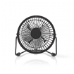 FNDK1BK10 Tafelventilator | USB Gevoed | Diameter: 100 mm | 3 W | 1 Snelheid | Zwart