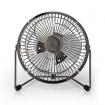 FNDK1GM15 Tafelventilator | USB Gevoed | Diameter: 150 mm | 3 W | 1 Snelheid | Gun Metal Grijs