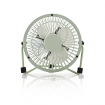 FNDK1GR10 Tafelventilator | USB Gevoed | Diameter: 100 mm | 3 W | 1 Snelheid | Groen