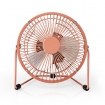 FNDK1PK15 Tafelventilator | USB Gevoed | Diameter: 150 mm | 3 W | 1 Snelheid | Oud Roze