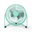 FNDK1TQ15 Tafelventilator | USB Gevoed | Diameter: 150 mm | 3 W | 1 Snelheid | Turquoise