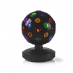 FUDI213BK Multicolour LED-Discobal | Netvoeding | Zwart
