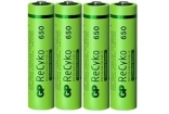 PO3311402 ReCyko Oplaadbare NiMH Batterij AAA 1.2 V 650 mAh 4-Blister