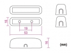 HAA305 MAGNEETCONTACT - 0.1 A @ 30 VDC - NC