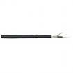 HED9411B ENKEL ADERIG OFC MICROFOONKABEL - ZWART