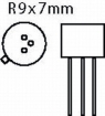 BC161-16-MBR BC161 SI-P 60 V 1 A 0,75 W 50 MHz