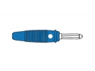 HM1420A HQ MATING CONNECTOR 4mm WITH TRANSVERSE HOLE AND SCREW / BLUE (BULA 20K)