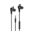 HPWD8000BK Bedrade Koptelefoon | 3,5 mm | Kabellengte: 1.20 m | Ingebouwde microfoon | Volumebediening | Ear Wings | Zwart