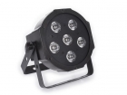 HQLP10007 PLATTE PAR - 5 x 3 W RGB-LED + 1 UV-LED