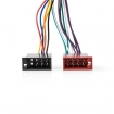 ISOCJVC16PVA ISO-Kabel voor Autoradio | JVC | 0.15 m | Rond | PVC | Polybag