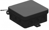 PO4034016 Kabeldoos Zwart 85x85x37mm IP54