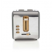 KABT510EGY Broodrooster | Soft Touch Series | 2 Sneetjes Brood | 2 Sleuven | Bruining niveaus: 6 | Ontdooifunctie | Grijs
