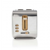 KABT510EWT Broodrooster | Soft Touch Series | 2 Sneetjes Brood | 2 Sleuven | Bruining niveaus: 6 | Ontdooifunctie | Wit