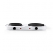 KAEP250EWT2 Elektrische Kookplaat | Kookzones: 2 | 2500 W | Oververhittingsbeveiliging | Wit