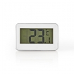 KATH101WT Keukenthermometer | Wit / Zilver | Kunststof | Digitaal scherm | 60 mm | 15 mm | 68 mm
