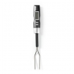 KATH108GY Vleesthermometer | Temperatuurinstelling | LCD-Scherm | 0 - 110 °C | Zilver / Zwart