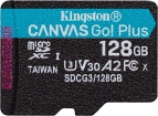 GN63124 Kingston 128GB Micro SDXC kaart Canvas Go! Plus UHS-I U3