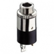 LUM-KLB4 Stereoconnector 3.5 mm Female Metaal Zilver