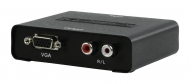 KN-HDMICON26 HDMI Converter HDMI-Ingang - VGA Female + 2x RCA Female Zwart