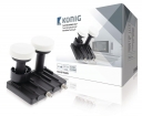 KN-LNB-TM60N LNB Twin Monoblock 6.0° 1.1 dB