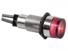 KRJF012R RONDE SIGNAALLAMP 13mm 12V ROOD