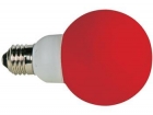 LAMPL60R RODE LEDLAMP - E27 - 230VAC - 20 LEDS