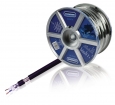 LC4240 Microfoonkabel op Haspel 2x 0.35 mm² 100 m Zwart