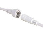 LCON10 CONNECTOR VOOR EENKLEURIGE  LEDSTRIP -  MET KABEL (MANNELIJK-VROUWELIJK) - IP68