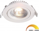 POLED4700 LED inbouwspot 5W DimToWarm 85mm 36gr rond verstelbaar wit