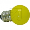 EC540215 LED-lamp kogel geel 1W / E27