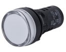 SYDIY0395W LED SIGNAALLAMP WIT 220V 22mm
