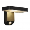 PO4802800 LED SOLAR WANDLAMP RICA 5W 3000K ZWART