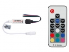 LEDC27 MINI RGB LED-CONTROLLER - MET RF-AFSTANDSBEDIENING