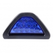 SYCMS2716 LED WAARSCHUWINGSLAMP 12V BLAUW