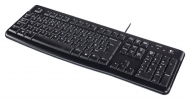LGT-K120-US Bedraad Keyboard Multimedia USB US International Zwart