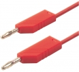 HDSML200R Meetsnoer ø4mm Siliconen 200cm rood