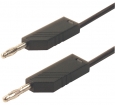 RH-MLNSIL100B 4mm zwarte silliconemeetsnoer 1,00 m