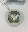 KA201481 Meubelinbouwspot 12Vac wit metaal met vaste dimbare 3W LED-lamp