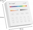 POLED0202 MI-LIGHT - 4-Zone RGB+CCT Paneelafstandsbediening Wit